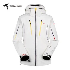 Miesten valkoinen laskettelutakki